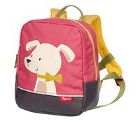 SIGIKID Mochila Infantil con diseño de Animales de Perro Forest, Recomendada para 2-5 años, Color Rosa, 25054
