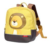 Sigikid Mochila infantil con diseño de león forestal, recomendada para niños de 2 a 5 años, color amarillo, 25116