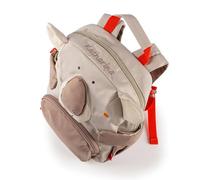 Sigikid Mochila infantil para guardería y cuna con nombre bordado, regalo personalizado para niños y niñas a partir de 2 años, beige/marrón, talla única
