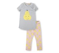 Sigikid Pyjama Für Jungen Und Mädchen Juego de Pijama, Azul Claro/Rosa/Pantalones Largos, 128 cm Unisex niños
