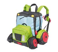 Sigikid Rucksack, Traktor, Mochila Unisex niños, Verde/Tractor, 25x28x18 cm