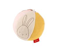 sigikid Sigibaby - Pelota de Tela para bebé, 11 cm de diámetro, con sonajero, Juguete de motricidad, Regalo para bebés a Partir de Nacimiento