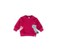 Sigikid Sudadera para bebé de algodón orgánico para niñas, Rosa., 86