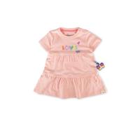 Sigikid Vestido Summer Vibes de algodón orgánico para bebés niñas, Rosa., 74 cm