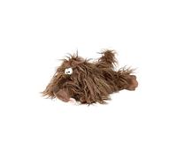 Sigikid Zottle Lottle, BeastsTown - Peluche para coleccionar, Regalar, Jugar, abrazar, Recomendado para niños y Adultos de 3 a 99 años, poliéster, marrón Medio/Perro, 30 x 14 x 17 cm