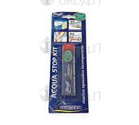 Sigill Acqua Stop Kit - Masilla epoxi de dos componentes en barra de 56 g, se adhiere sobre metales y plásticos, se endurece bajo el agua, reparaciones rápidas y resistentes