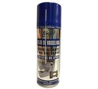 Sigill - Vaselina Técnica en Spray, Bombona 400 ml, Aceite Lubricante Inodoro e Incoloro, Resistente a Humedad y Calor, Para Industria Mecánica, Auto, Goma, Plástico y Alimentación