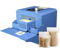 Sigillatrice a banda continua, confezionatrice alimentare per pellicole di sacchetti in PVC 5 m/min, con controllo digitale della temperatura per sacchetti di alluminio, sacchetti di carta Kraft