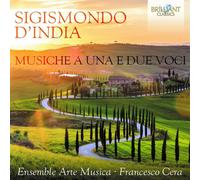 Sigismondo D'In Sigismondo D'India: Musiche a Una E Due V (CD) (Importación USA)