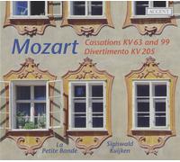 Sigiswald Kuijk Cassations and Divertimento [kuijken, La (CD) (Importación USA)