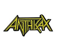 SigitasTrading Anthrax Heavy Metal Parche Patch Bordado con Logotipo para Planchar de Hierro en Apliques