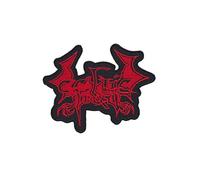 SigitasTrading Celtic Frost Metal Band Red Parche Patch Bordado con Logotipo para Planchar de Hierro en Apliques