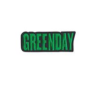 SigitasTrading Green Day parche bordado con logotipo para planchar de hierro en apliques