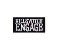 SigitasTrading Killswitch Engage Metalcore Band Parche Patch Bordado con Logotipo para Planchar de Hierro en Apliques