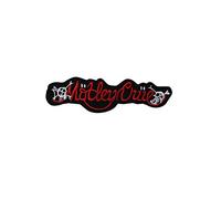 SigitasTrading Motley Crue Moetley Cre Parche Patch Bordado con Logotipo para Planchar de Hierro en Apliques