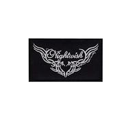 SigitasTrading Nightwish Heart Symphonic Metal Band Parche Patch Bordado con Logotipo para Planchar de Hierro en Apliques