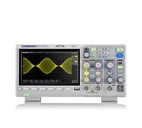 SIGLENT Serie SDS1000X-E Osciloscopio de Súper Fósforo, 2+EXT Canal, 200 MHz Ancho de banda, 7 Mpts/CH Profundidad de Memoria, 7" Monitora