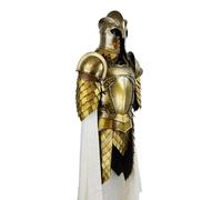 Siglo 15 ~ Battle LARP Warrior Kingsguard traje de armadura de medio cuerpo, medio traje de caballero, maravilloso regalo para los amantes medievales