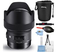 Sigma 14mm F / 1.8 Dg HSM Art Lente para Leica L 450969-6PC Pack de Accesorios