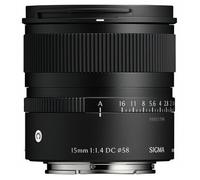 Sigma 15 mm f/1,4 DC Contemporary Canon RF-S