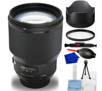 Sigma 85mm F / 1.4 Dg HSM Art Lente para Nikon F 321955-7PC Pack de Accesorios