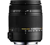 Sigma 883962 - Objetivo para Sony/Minolta (Distancia Focal 18-250mm, Apertura f/6,3-22, Zoom óptico 2.9X,) Color Negro