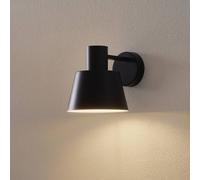 SIGMA Aplique de pared Dunka de metal, 1 luz, negro True