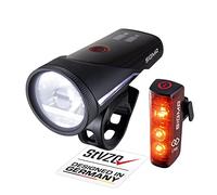 Sigma Set luz delantera Aura 100 + luz trasera Blaze Link LED con apr. StVZO negro universal