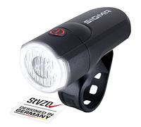 Iluminación delantera para bicicleta a pilas en el manillar Sigma Aura 30 lux n