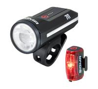 Sigma Aura 70 + Hiro 30 | Kit de iluminación LED para Bicicleta | USB-C