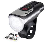 Sigma Aura 80 | Luz LED 80 Lux para Bicicleta | Faro Recargable a batería con 4 Modos de iluminación | Alcance Luminoso de 90 m