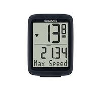 Sigma BC 10.0 WR | ciclocomputador con Cable con 10 Funciones | ciclocomputador con Cable | fácil de Usar con Botones Grandes y diseño Claro