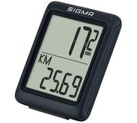 Sigma BC 5.0 WR - Cuentakilómetros con cable, 5 funciones, pantalla grande