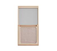Sigma Beauty Maquillaje iluminador - Polvo iluminador para el rostro, delicado brillo para mejillas, arco de cupido y huesos de cejas (sizzle, oro rosa metalizado)