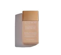 Sigma Beauty Skin Perfector - Base hidratante para la piel para una cobertura ligera y construyible, con ácido hialurónico, sérum de niacinamida y más (6 tintes oscuros y ricos, 1,12 oz)
