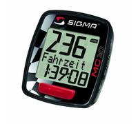 SIGMA Ciclocomputador MC 10 para moto – 01013 Negro 7 x 3 x 3 cm