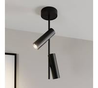 SIGMA Downlight Leda 2, 2 luces, negro