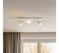 SIGMA Downlight Zoom, 3 luces, blanco, metal, GU10