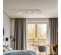 SIGMA Downlight Zoom, 4 luces, blanco