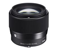 Sigma F1.4 DC DN Contemporary - Objetivo 56 mm para Sony E, color negro