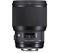 Objetivo - Sigma 85mm, 126.2 mm, F/1.4 DG HSM Art para Nikon, Negro