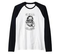 Sigma is Coming Santa Rizzmas Funny Christmas 2025 Holiday Camiseta Manga Raglan