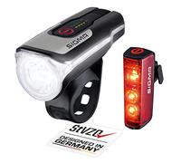 SIGMA SPORT Aura 80/Blaze Set de Luces USB 2021 Sets de luces