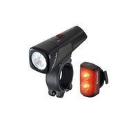 SIGMA Juego de luces de batería para bicicleta Buster 800 con luz trasera RL 80 negro