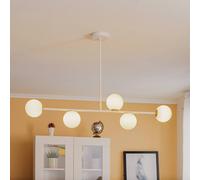 SIGMA Lámpara colgante Gama 5, 5 luces, blanco