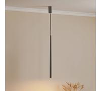 SIGMA Lámpara colgante Sopel 1, cónica, plateada