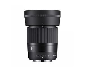 Sigma - Lente 30 mm-F/1.4 (C) AF DC DN, Conexión Fuji X-Mount