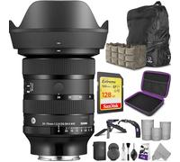 Sigma Lente artística de 24-70 mm f/2.8 DG DN II para Montura Sony E con Accesorio avanzado de Altura Photo y Paquete de Viaje