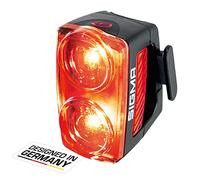 SIGMA Nombre del producto: Luz trasera de bicicleta Bustier RL 150 con luz de freno negro