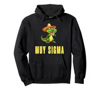 Sigma Meme Crocodile Funny Sombrero Reptile Humor Trend Sudadera con Capucha